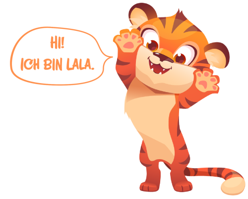 Tigerin LALA begrüßt Dich