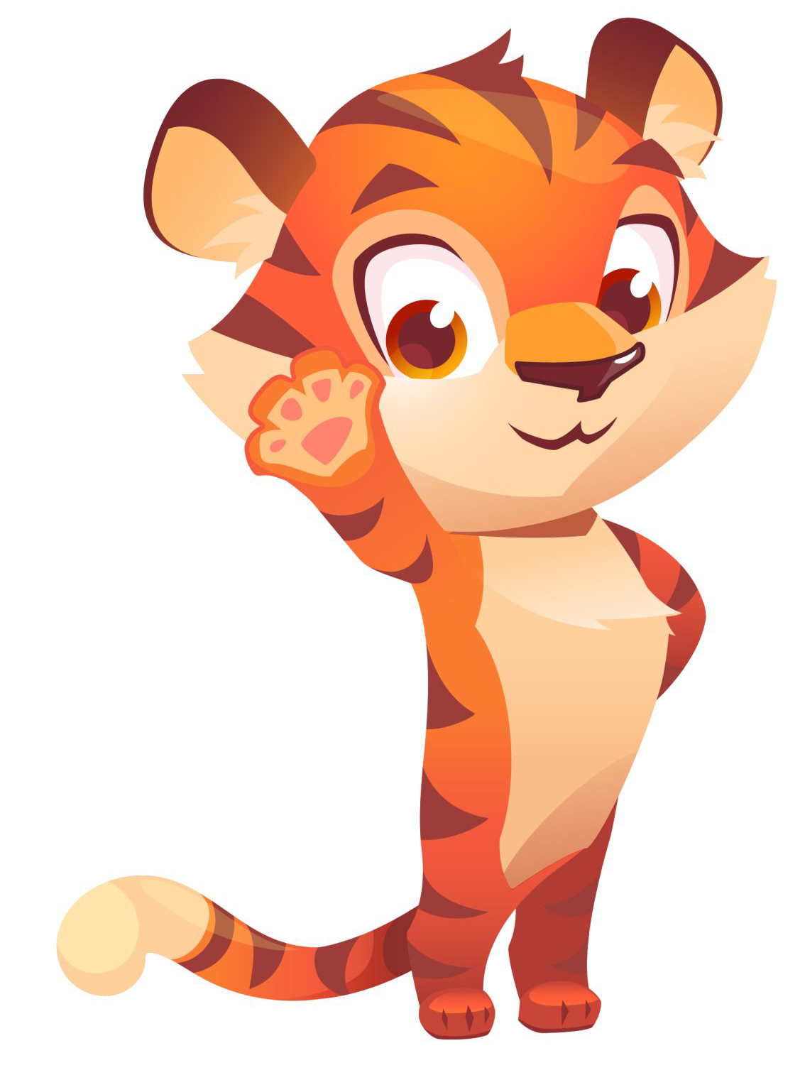 LALINO Sprachförderung für Kinder. Tigerin LALA.