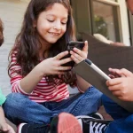 Kinder lernen mit App Sprachfördernung Lalino